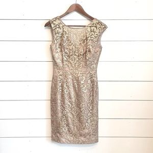 Rose Gold Cocktail Dress